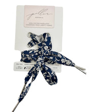 Load image into Gallery viewer, Liberty Shoes Laces Summer Blooms Navy