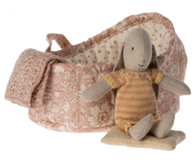 Load image into Gallery viewer, Maileg Bunny in carry cot, Micro