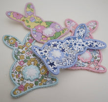 Load image into Gallery viewer, Liberty Easter Bunny Appliqué Iron on patch