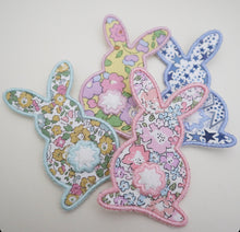 Load image into Gallery viewer, Liberty Easter Bunny Appliqué Iron on patch