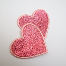 Load image into Gallery viewer, Liberty Appliqué Iron On Heart Patch.