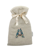 Load image into Gallery viewer, Personalised Irish Linen Liberty Hot Water bottle