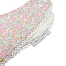 Load image into Gallery viewer, Liberty London Baby Bib Betsy Ann H Whisper