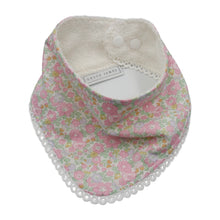 Load image into Gallery viewer, Liberty London Baby Bib Betsy Ann H Whisper