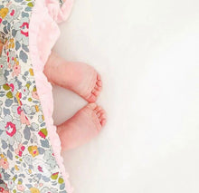 Load image into Gallery viewer, Betsy Blue Padded Liberty Blanket