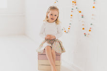 Load image into Gallery viewer, Liberty Swirling Petals Circle Skirt