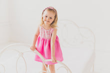 Load image into Gallery viewer, Liberty London and Irish Linen Dress (colour options available)