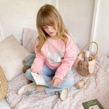 Load image into Gallery viewer, Girls Pink Squirrel Sweatshirt