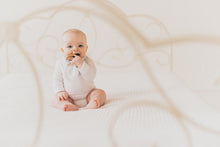 Load image into Gallery viewer, Essex Linen stripe dribble bib