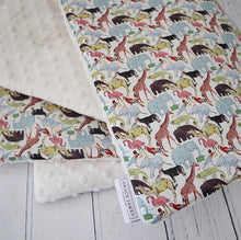 Load image into Gallery viewer, Liberty Queue for Zoo Padded Blanket