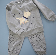 Load image into Gallery viewer, Boys Grey Space Dog Pjs