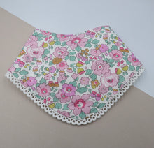 Load image into Gallery viewer, Limited Edition Betsy Ètoile Gold Glitter Dribble Bib