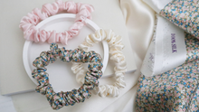 Load image into Gallery viewer, Liberty London Silk Scrunchies Nude