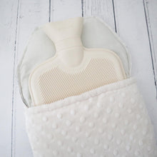 Load image into Gallery viewer, Liberty Strawberry Thief Black Hot Water bottle