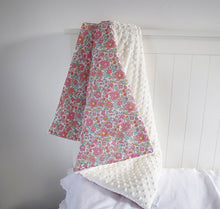 Load image into Gallery viewer, Betsy Pink Padded Liberty Blanket