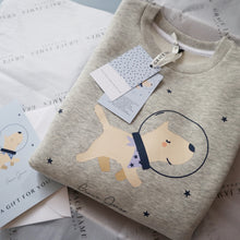 Load image into Gallery viewer, Boys Space Dog Sweatshirt