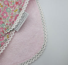 Load image into Gallery viewer, Liberty London Dribble Bib Betsy Ann Pink