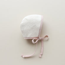 Load image into Gallery viewer, Briar Aria Linen Sherpa Lined Bonnet
