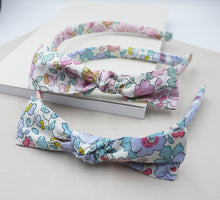 Load image into Gallery viewer, Limited Edition Periwinkle Liberty London Headband