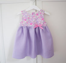 Load image into Gallery viewer, Liberty London and Irish Linen Dress (colour options available)