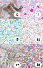 Load image into Gallery viewer, Liberty Appliqué Letters.  (Iron on)