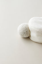 Load image into Gallery viewer, Briar Ivory Pom Bonnet