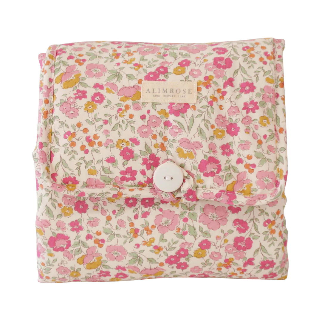 Little Traveller Change Mat Garden Rose