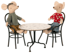 Load image into Gallery viewer, Maileg Dining table, set with 2 chairs
