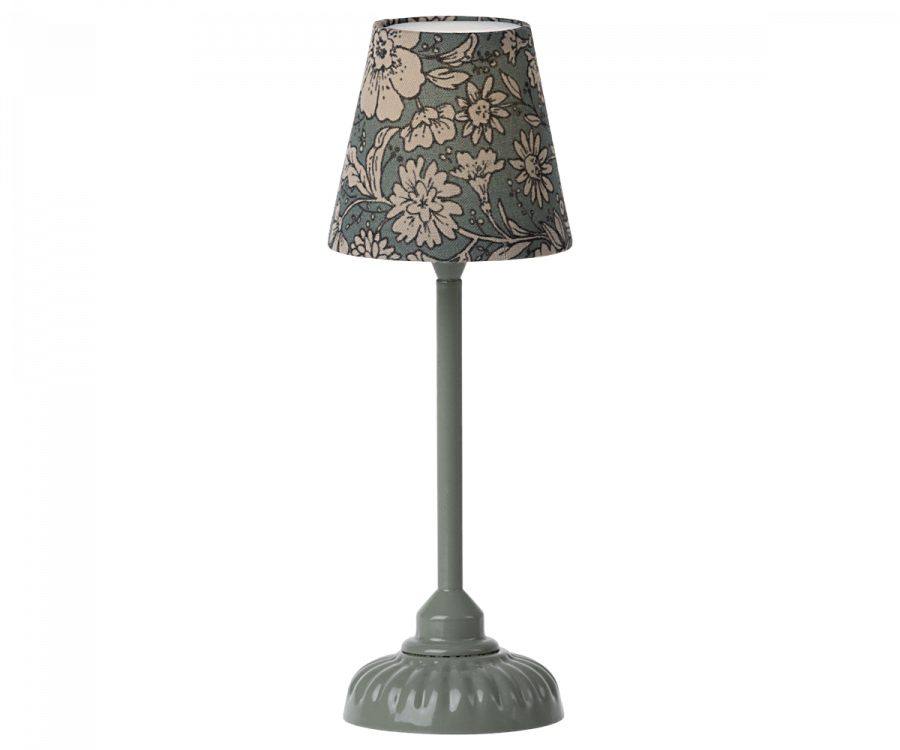 Maileg Vintage floor lamp, small dark mint