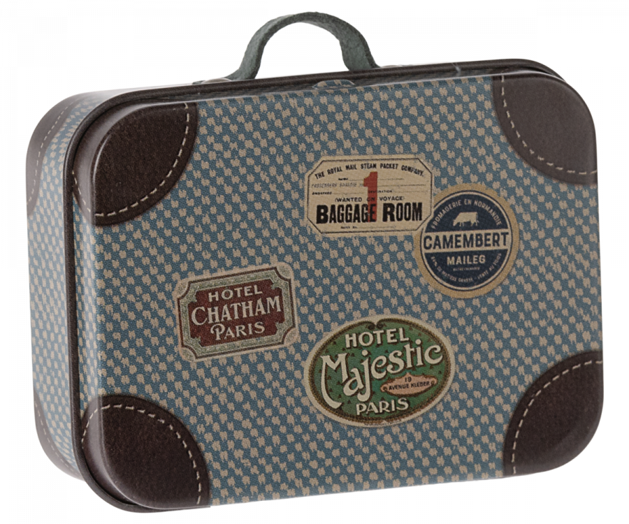 Maileg Suitcase, Micro - Blue
