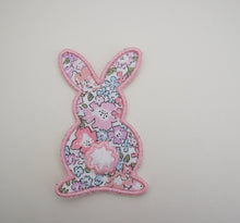 Load image into Gallery viewer, Liberty Easter Bunny Appliqué Iron on patch
