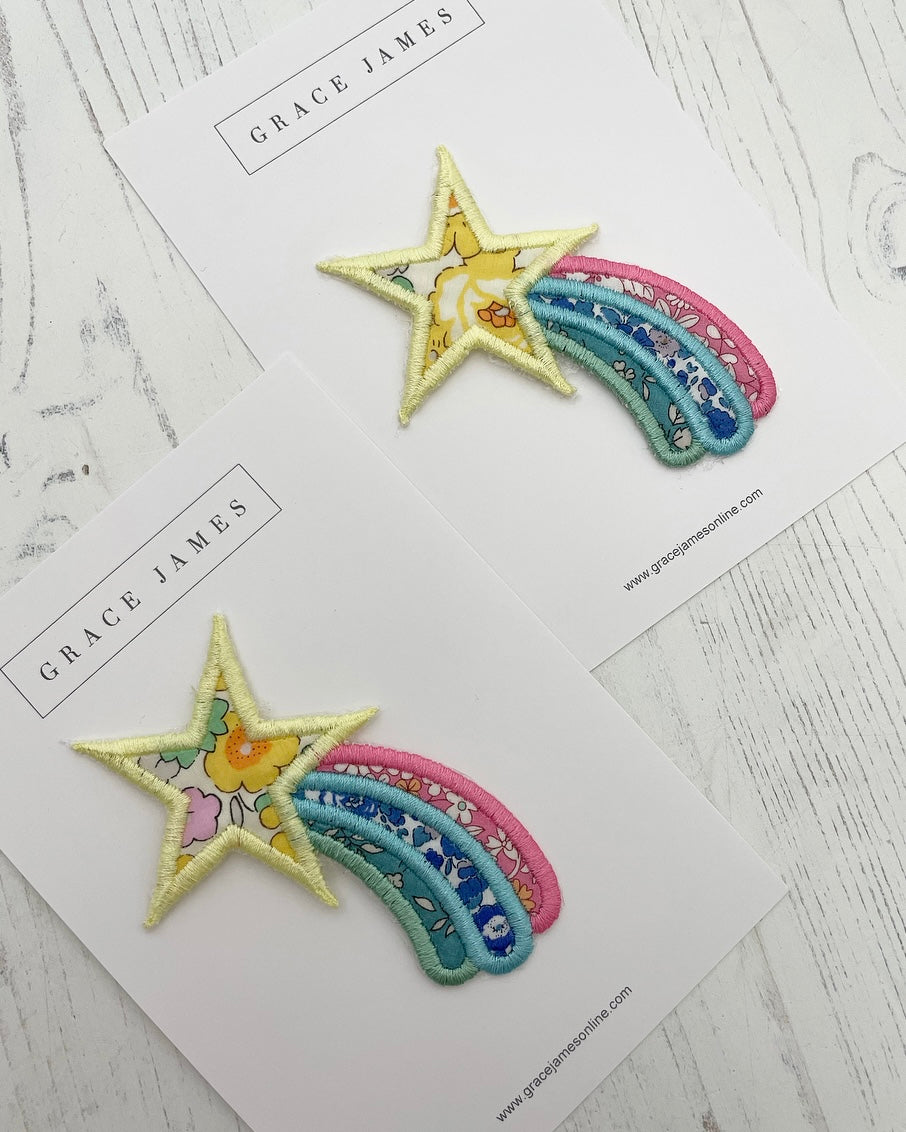 Liberty Shooting Star Appliqué