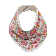 Load image into Gallery viewer, Liberty London Dribble Bib Betsy Pink
