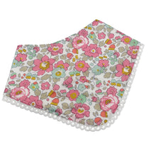 Load image into Gallery viewer, Liberty London Dribble Bib Betsy Pink

