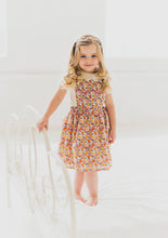 Load image into Gallery viewer, Macy Pinafore Liberty Dress
