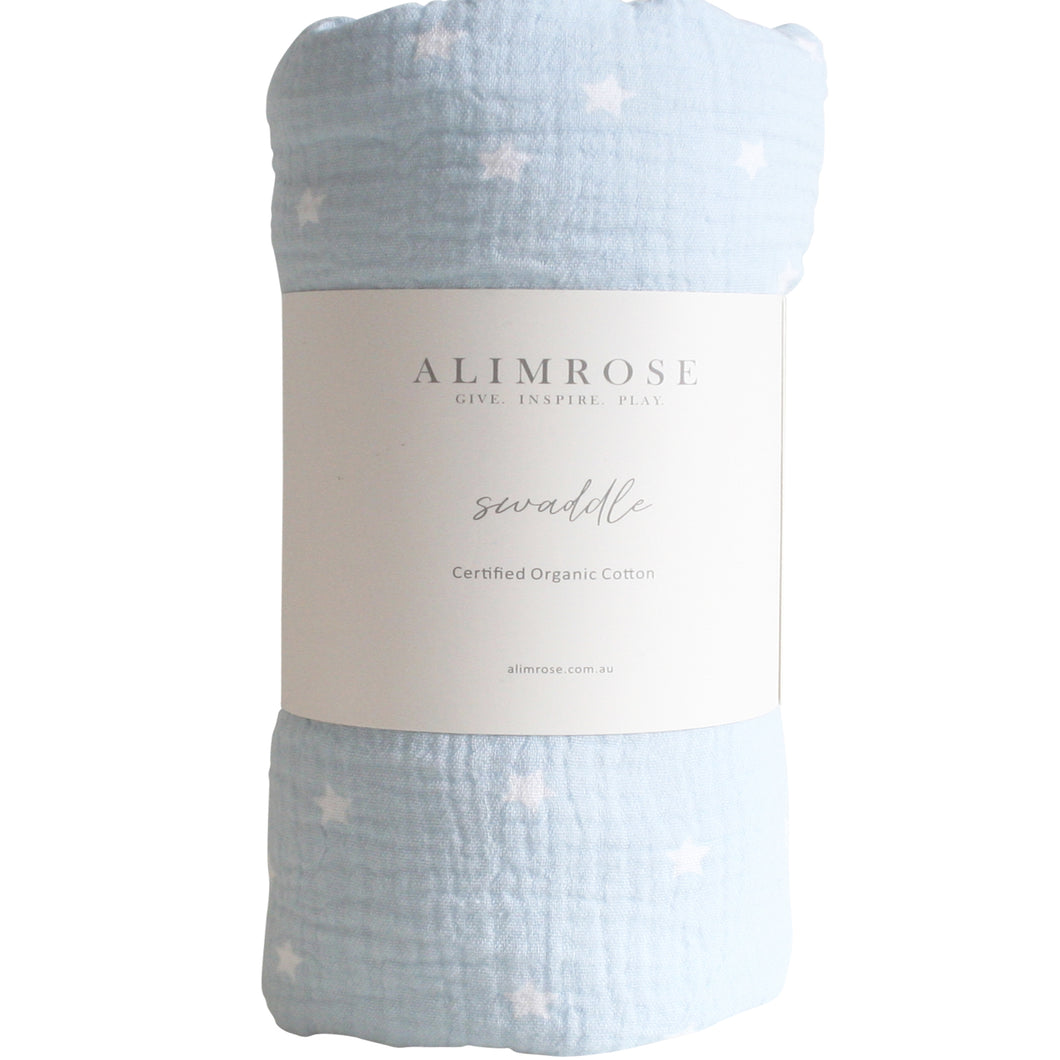 Swaddle Starry Night Blue