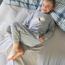 Load image into Gallery viewer, Boys Grey Space Dog Pjs
