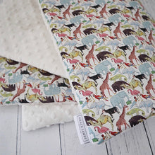 Load image into Gallery viewer, Liberty Queue for Zoo Padded Blanket
