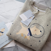Load image into Gallery viewer, Boys Space Dog Sweatshirt
