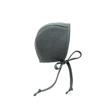 Load image into Gallery viewer, Briar Glade Linen Sherpa Lined Bonnet
