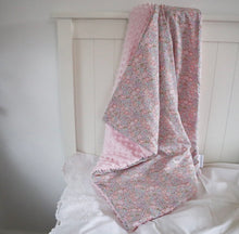 Load image into Gallery viewer, Michelle Pink Padded Liberty Blanket
