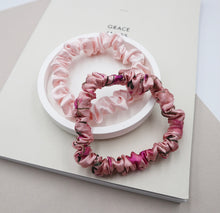 Load image into Gallery viewer, Liberty London Silk Scrunchies Pink
