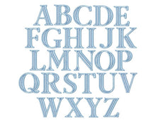 Load image into Gallery viewer, Personalised Scalloped Ribbed Font Letter Bib

