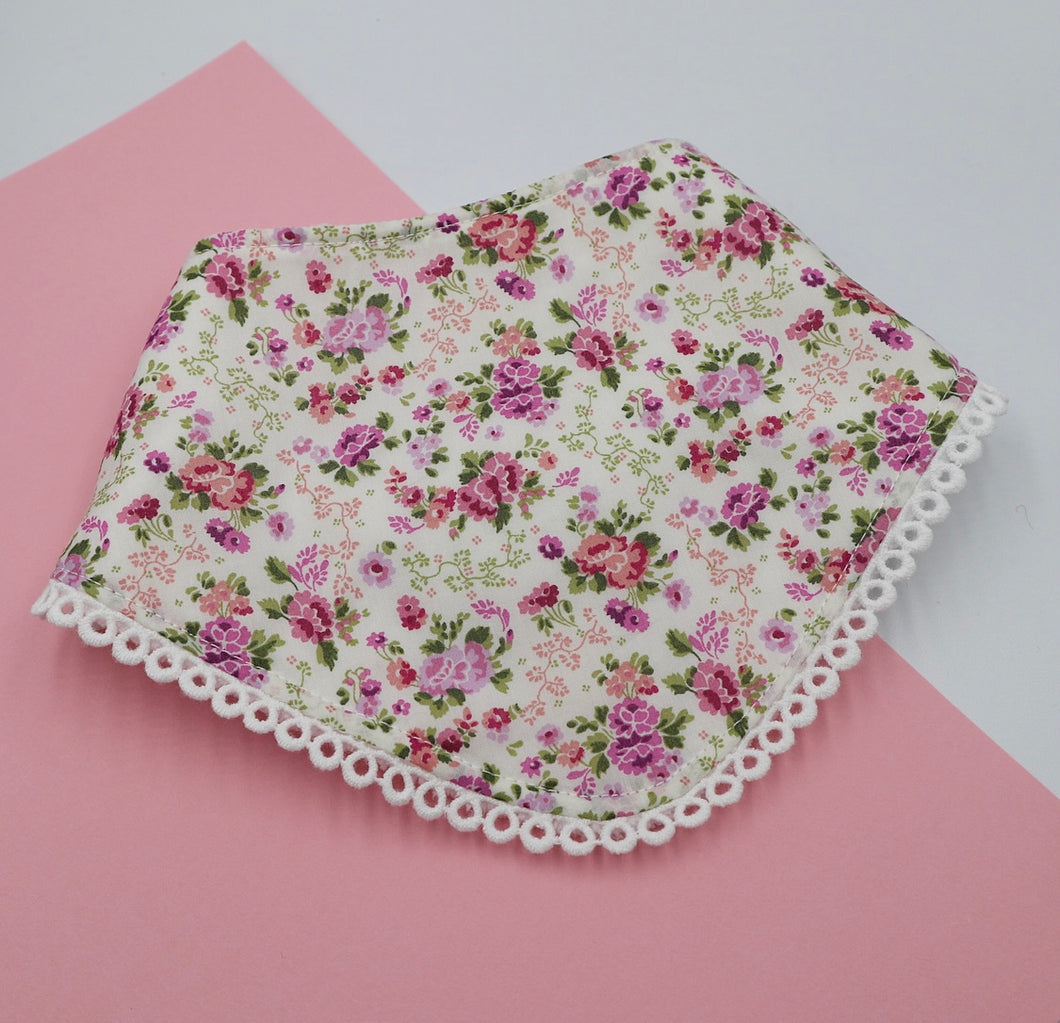 Liberty London Lizzy Rose Dribble Bib