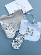 Load image into Gallery viewer, Letterbox Grey Appliqué Gift box
