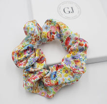 Load image into Gallery viewer, Liberty London Large Silk Scrunchies Summer Mixed
