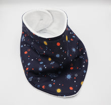 Load image into Gallery viewer, Liberty London Planets dribble bib
