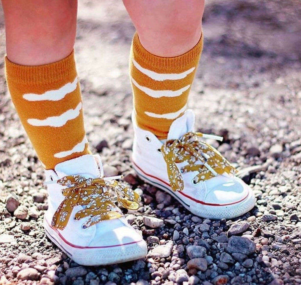 Liberty Shoes Laces Capel Mustard
