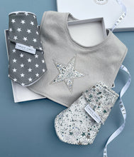 Load image into Gallery viewer, Letterbox Grey Appliqué Gift box
